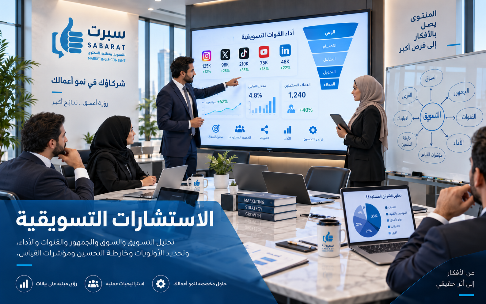 الاستشارات التسويقية